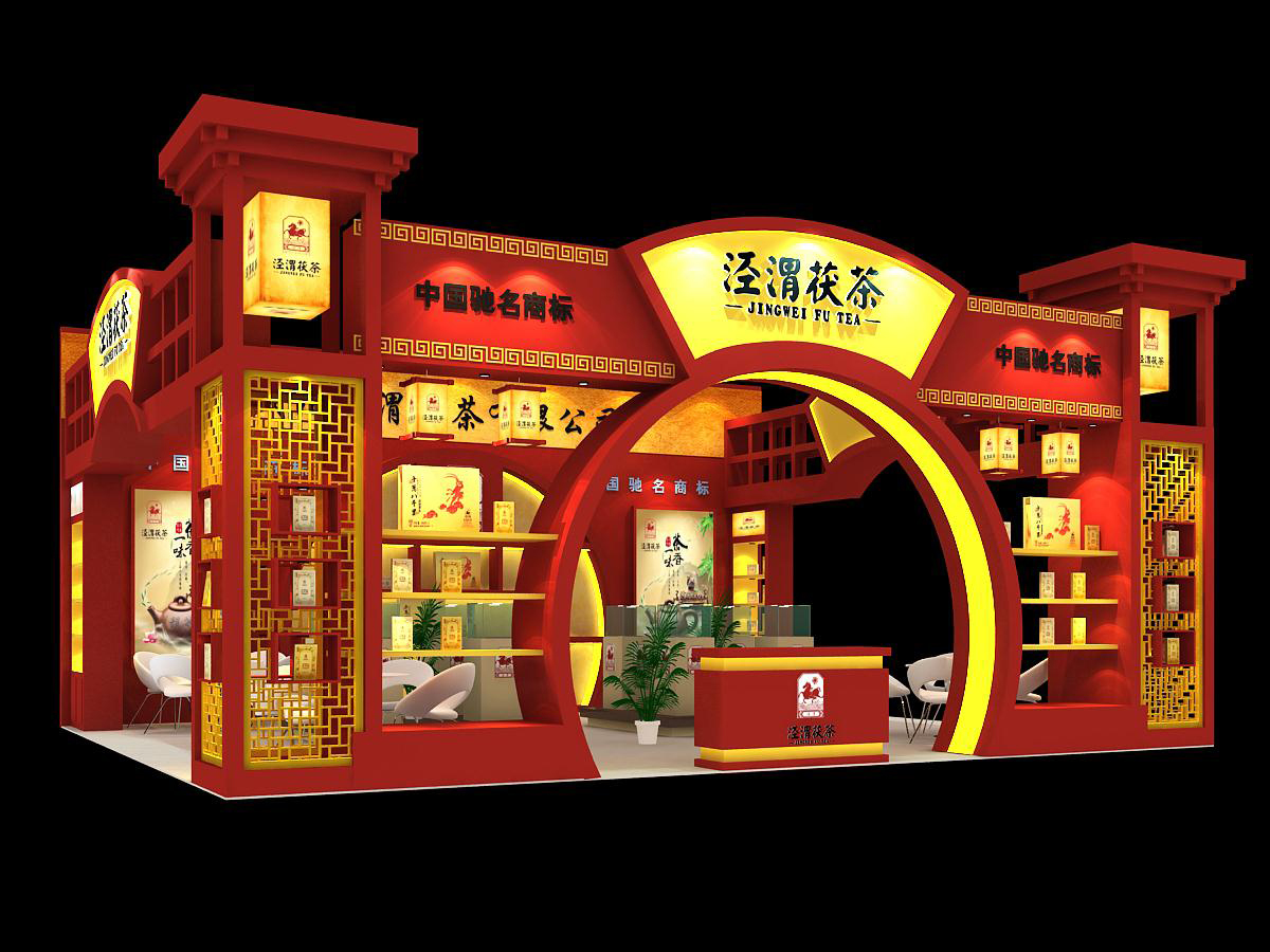 72平方展臺設計——南京展會設計搭建公司