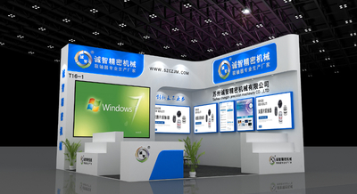 36平方展臺設計效果圖-N